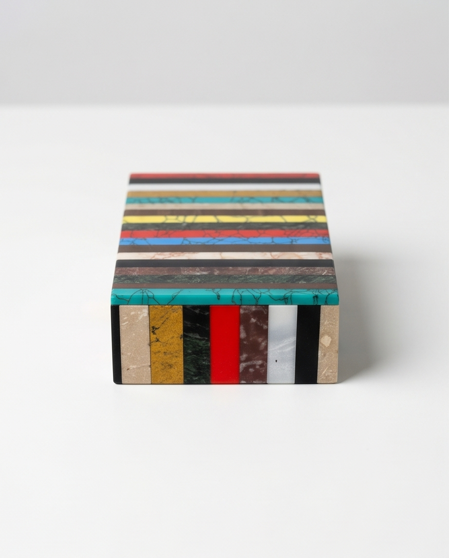 Stripe Pietra – Handgjord ask i 100% natursten
