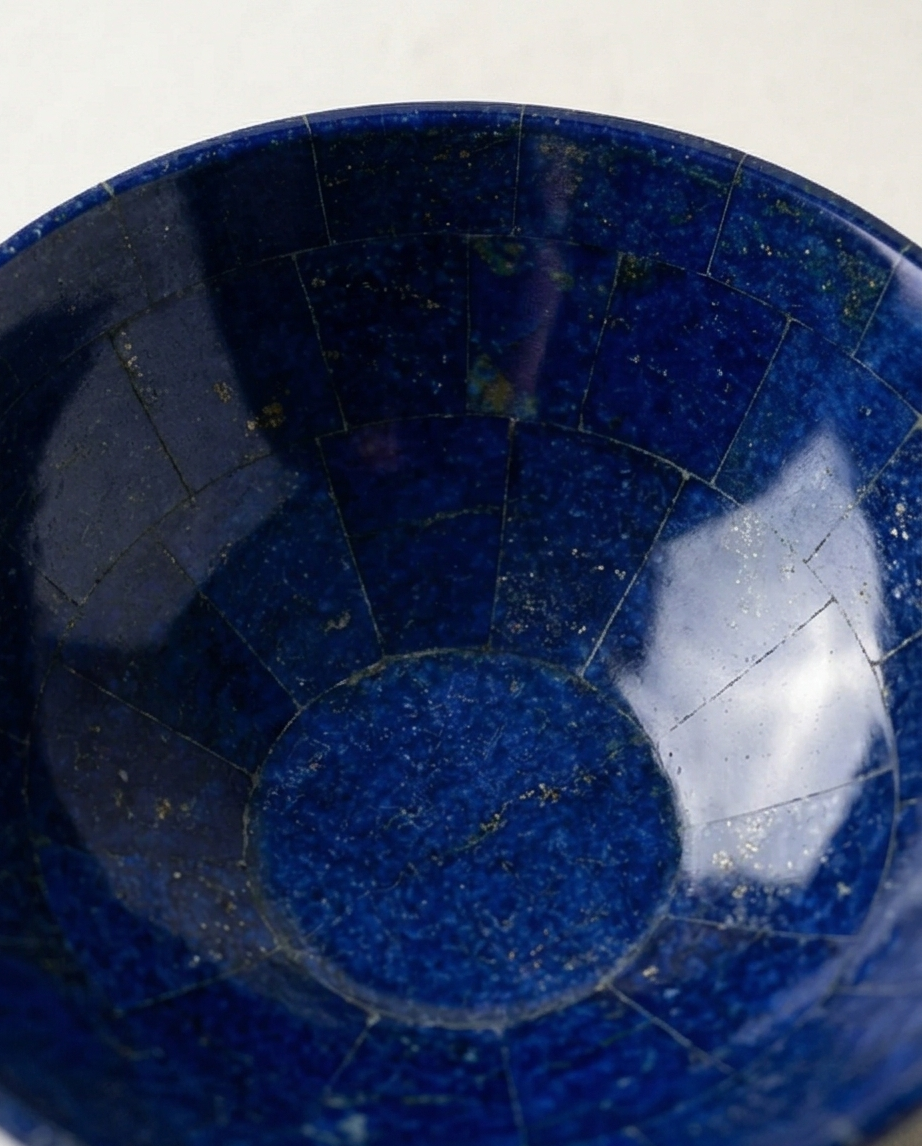 Lapis Essence – Exklusiv handgjord skål i äkta lapis lazuli